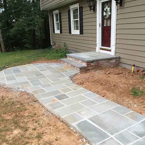 Walkway — Concrete Blocks in Bridgewater, NJ