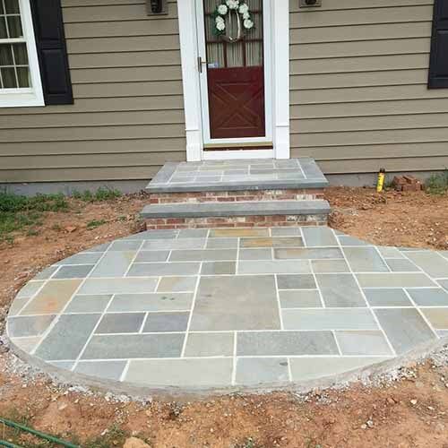 Floor made of light gray brick — Concrete Blocks in Bridgewater, NJ