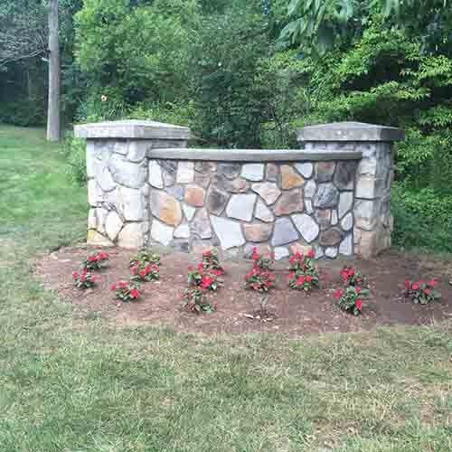 Retaining Wall — Concrete Blocks in Bridgewater, NJ