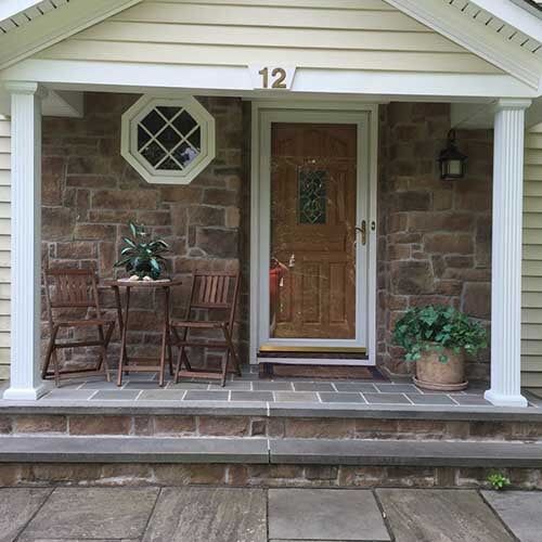 Stonework & Porch — Concrete Blocks in Bridgewater, NJ