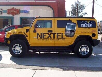 Nextel Car service — Custom signs in Tucson, AZ Nextel Car service — Custom signs in Tucson, AZ
