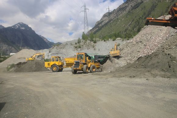 materie prime per cantiere