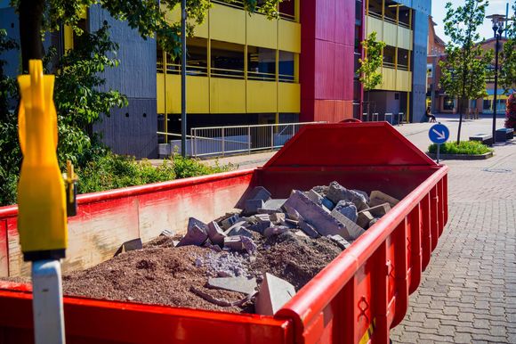 cassone per raccolta inerti