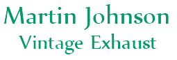 Martin Johnson Vintage Exhaust logo
