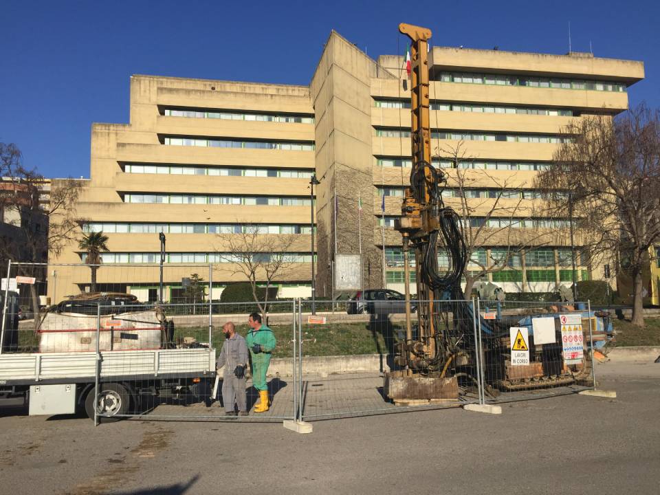 rilievi e sondaggi geognostici