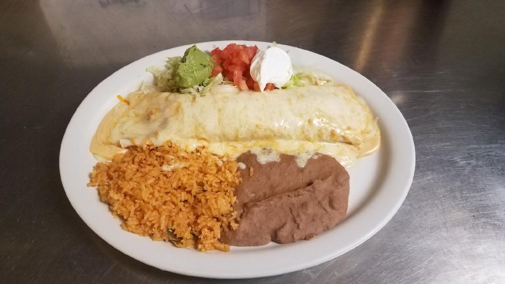 seafood burrito