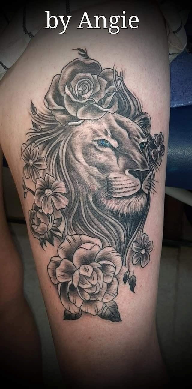 Lion Tattoo— Tattoo in South Lismore, NSW