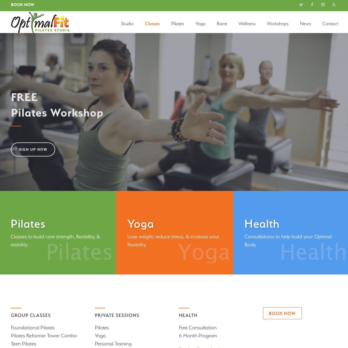 OptimalFit Pilates