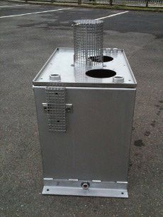 Stainless steel hydronic reservoir