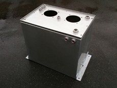 Stainless steel hydraulic reservoir