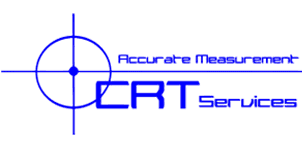 A blue logo for accurate measurement services