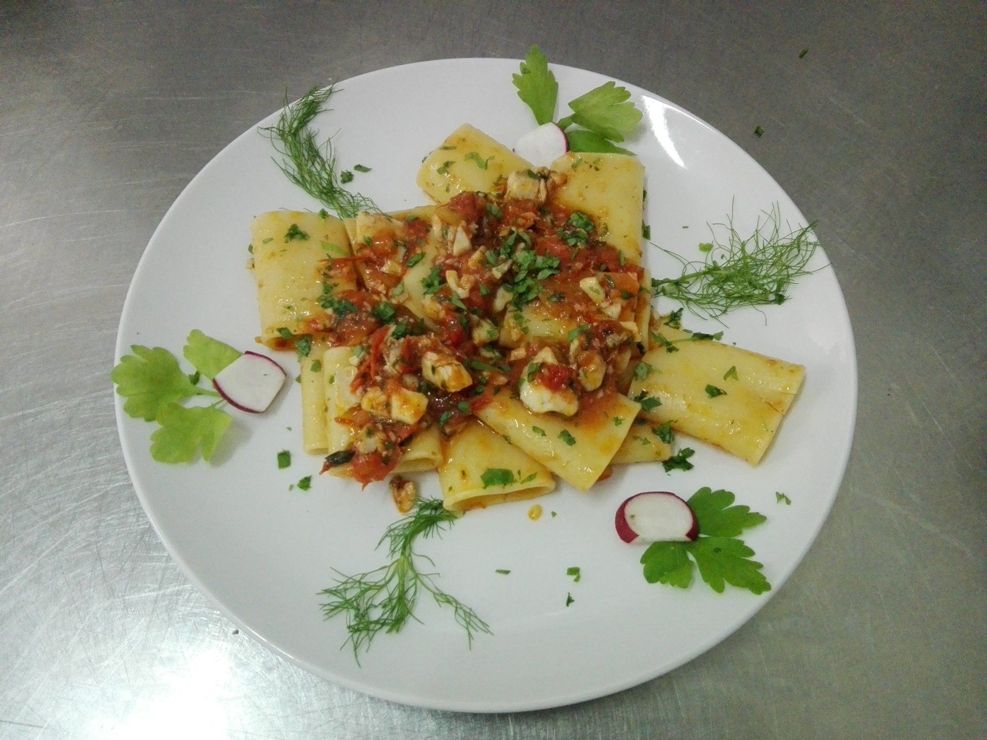 paccheri al sugo
