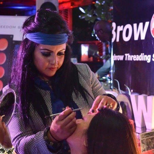 eyebrow threading miami florida picture of tania sohail