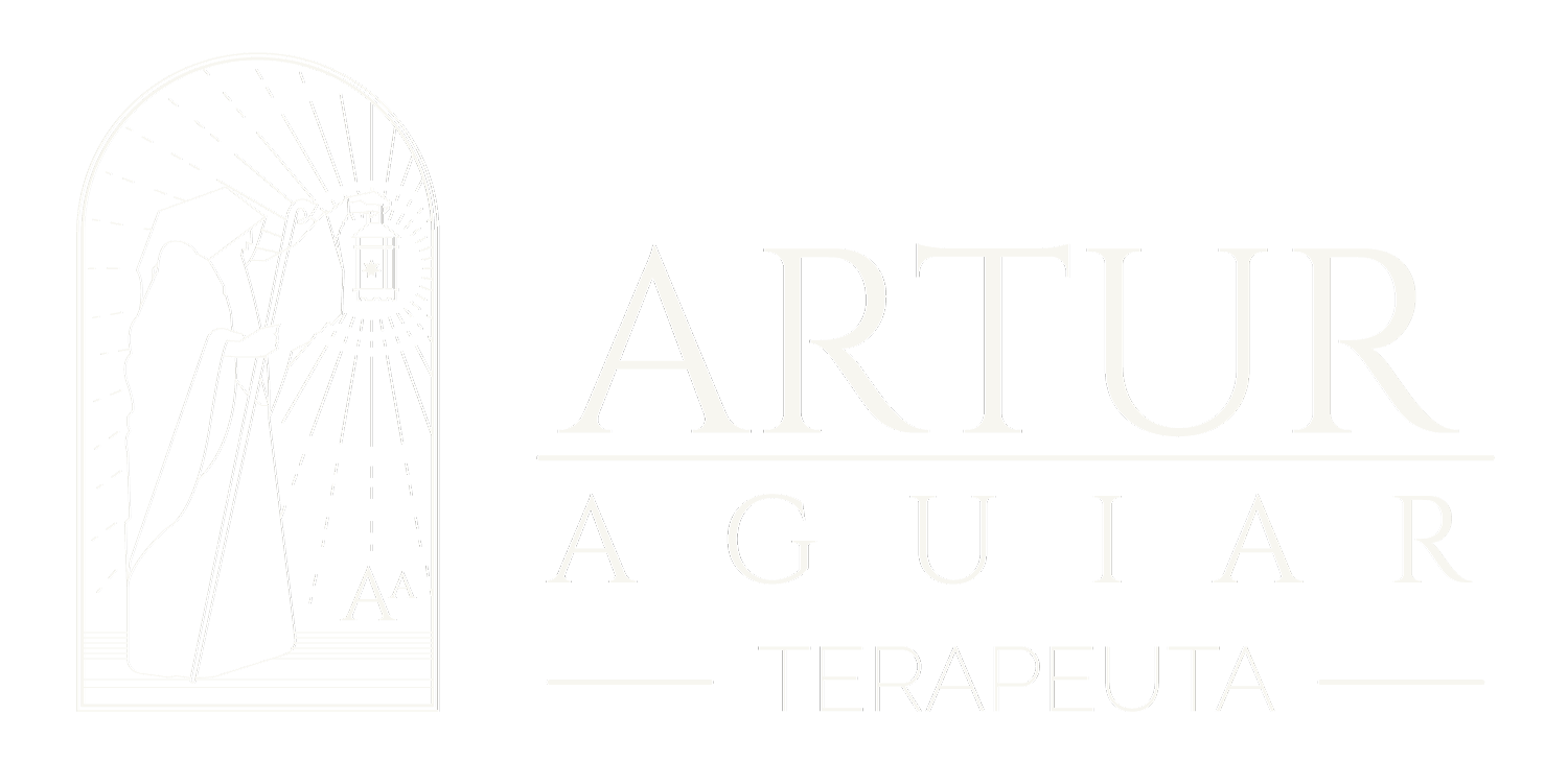O logotipo de artur aguiar é um logotipo branco com um fundo branco.