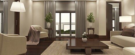 Residential — Modern Living Room In Bethesda, MD Residential — Modern Living Room In Bethesda, MD