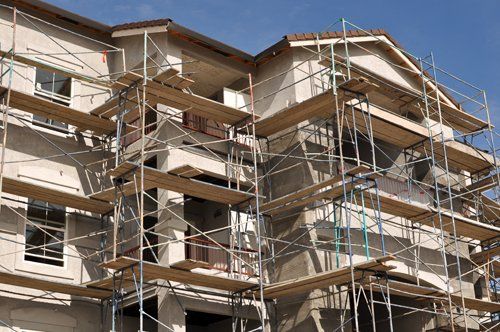 Costruzione edilizia a Matera