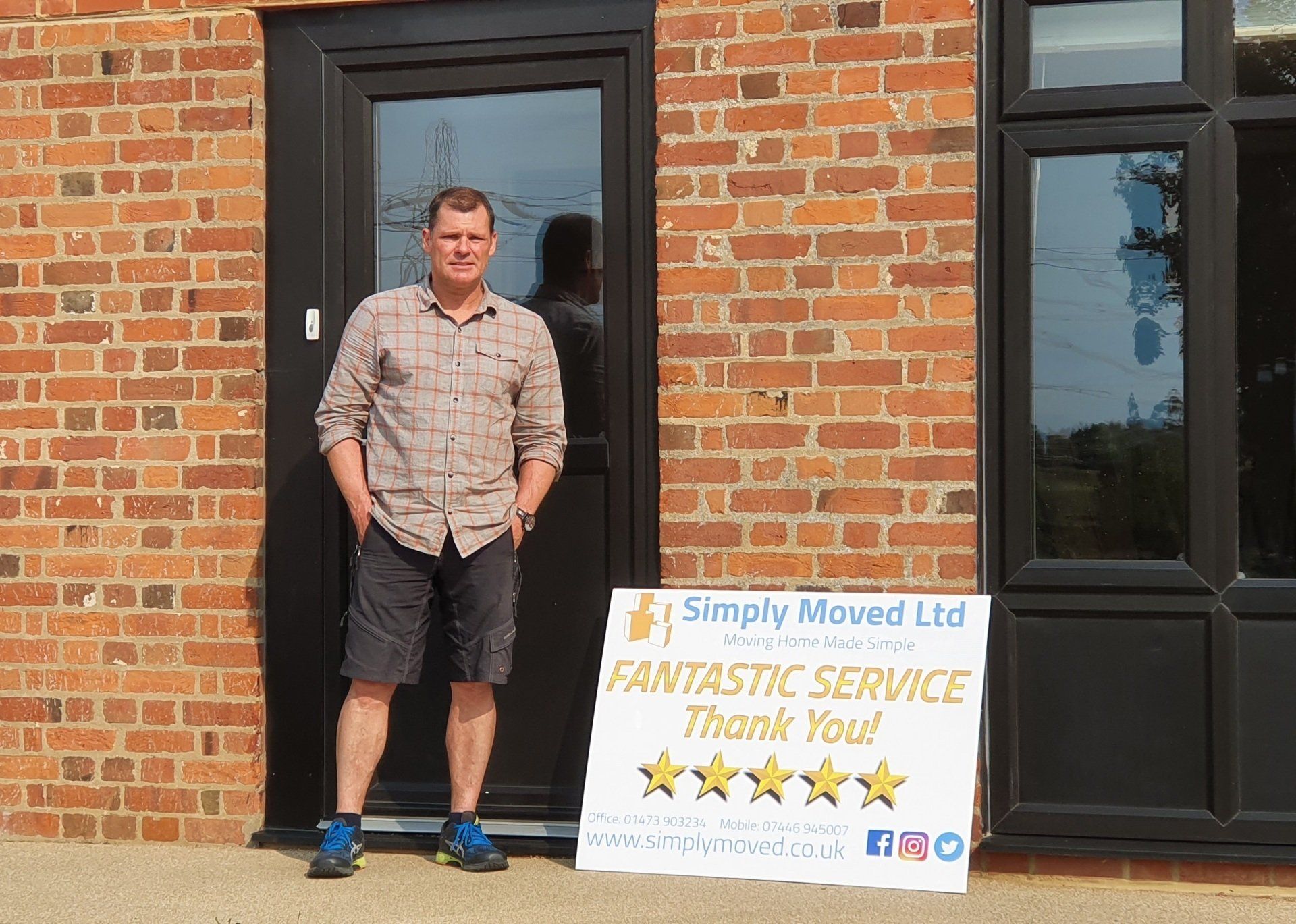 5 star reviews of Simply Moved Ltd