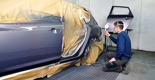 car spraying