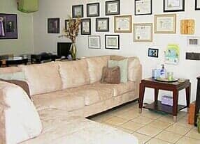 Sofa Bed in Healing Center — Dr. Carson's Natural Healing Center Sofa Bed in Healing Center — Dr. Carson's Natural Healing Center