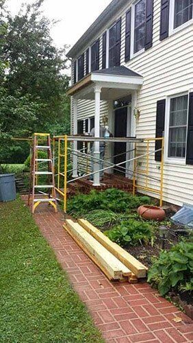 Porch Roof Addition