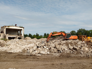 Betono trupinimas, demontavimas