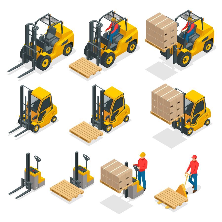 Fasi di lavoro carrello elevatore