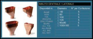 Elemento che consente la confluenza di 2 pluviali in uno solo