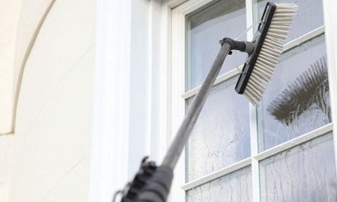 Domestic window cleaning