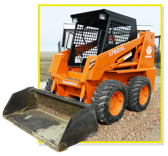 Daewoo DSL802 Skid Steer Loader