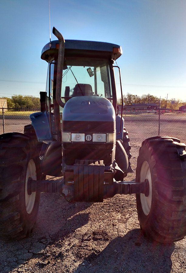 blue tractor for sale