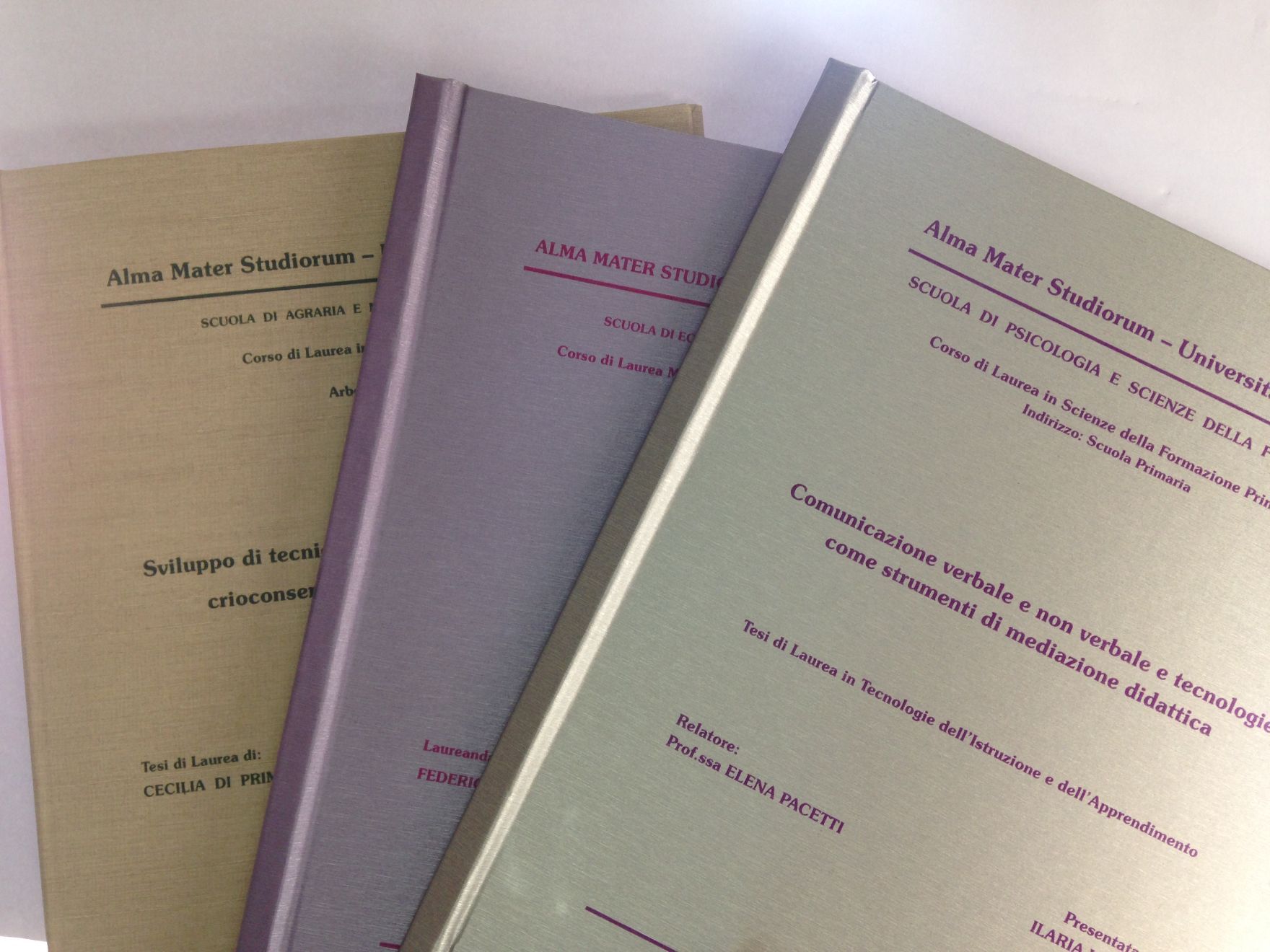 Tesi di laurea