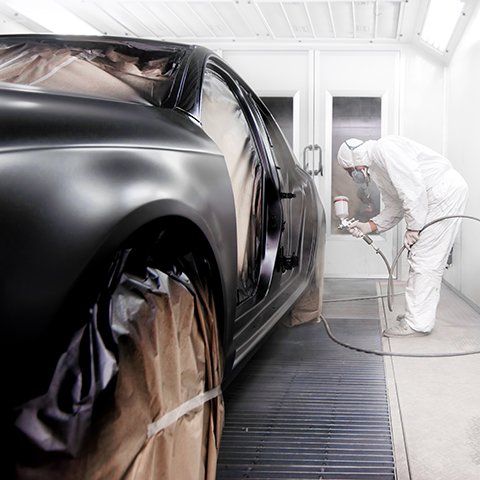 Car spray painting 
