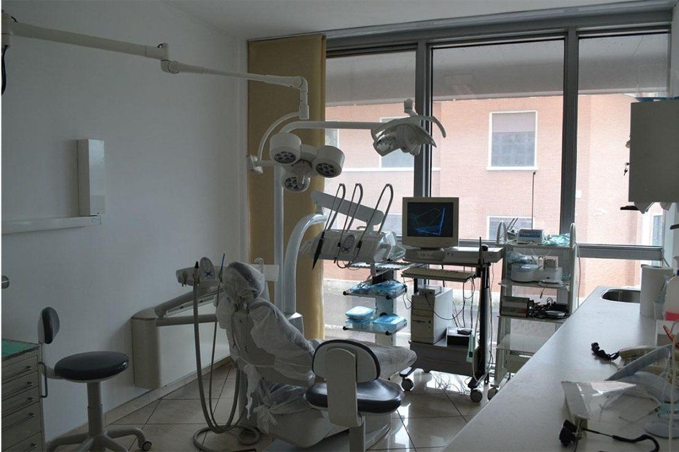stanza per visite dentistiche