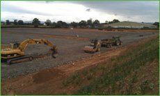 diggers at work