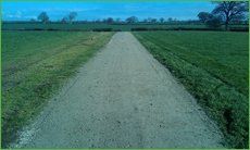 gravel road