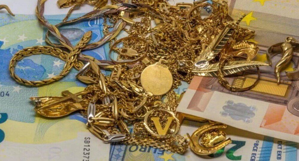 Compravendita di gioielli d'oro usati
