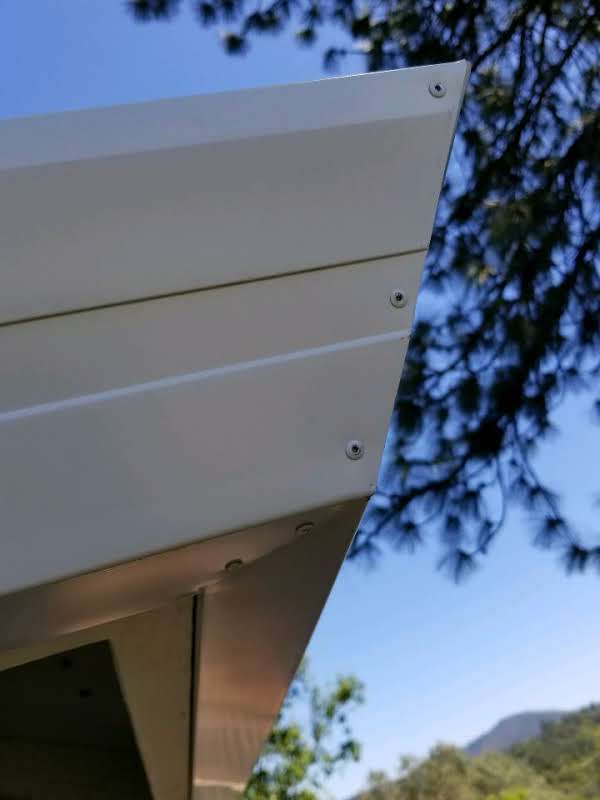 Fascia — Roof With Dark Brown Roof in Tuolumne and Calaveras Counties, CA Fascia — Roof With Dark Brown Roof in Tuolumne and Calaveras Counties, CA