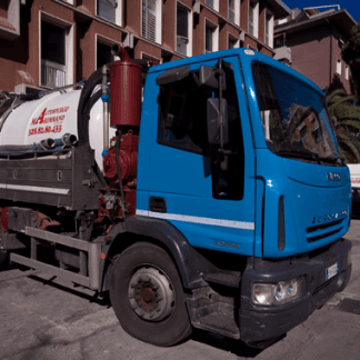 Furgone per gli spurghi