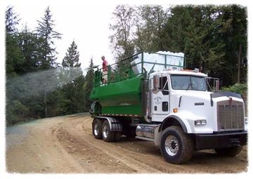hydroseeding truck applications