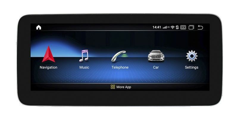 Pantalla Android 10,25 Mercedes basic