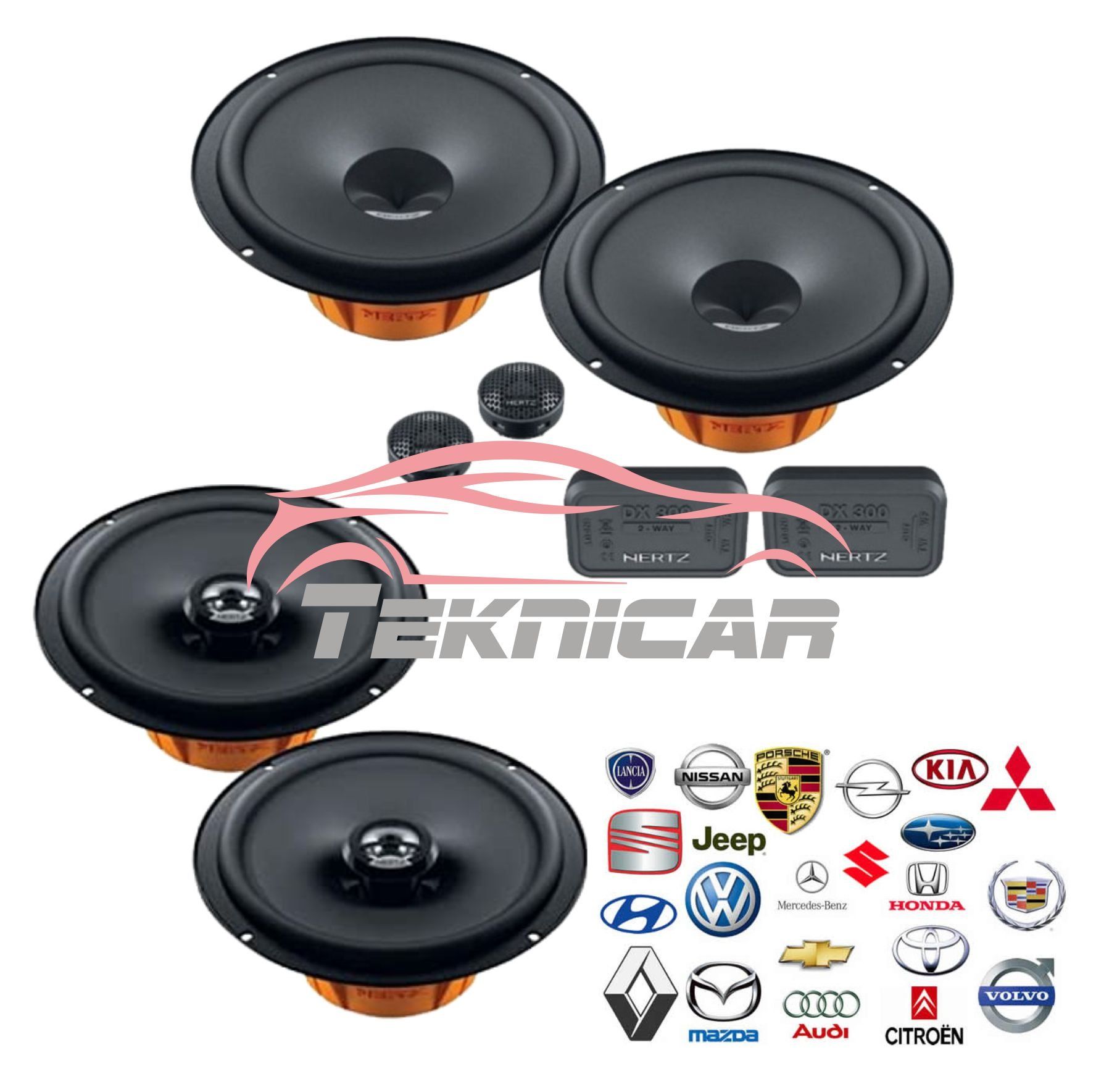 Kit altavoces Hertz Dieci