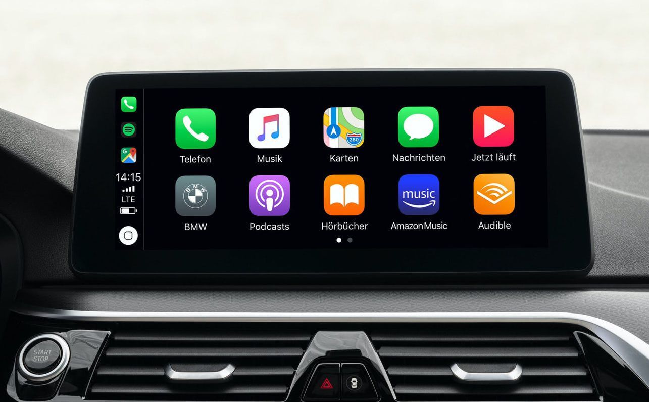 Interface Carplay - Android auto BMW