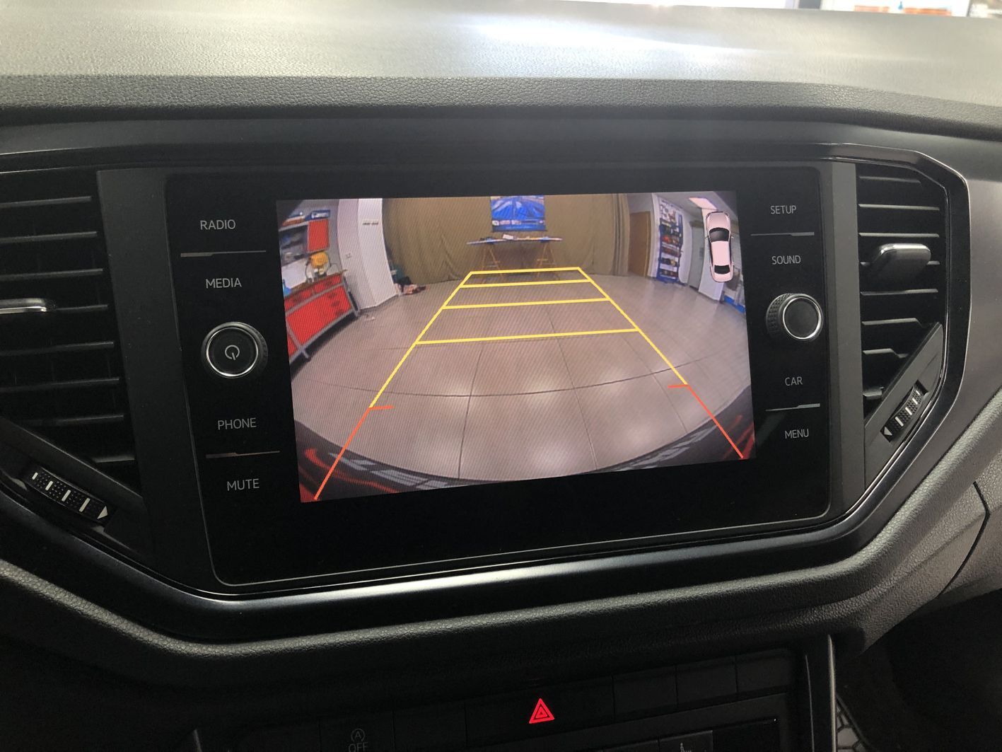 Interface de cámara trasera vw seat skoda