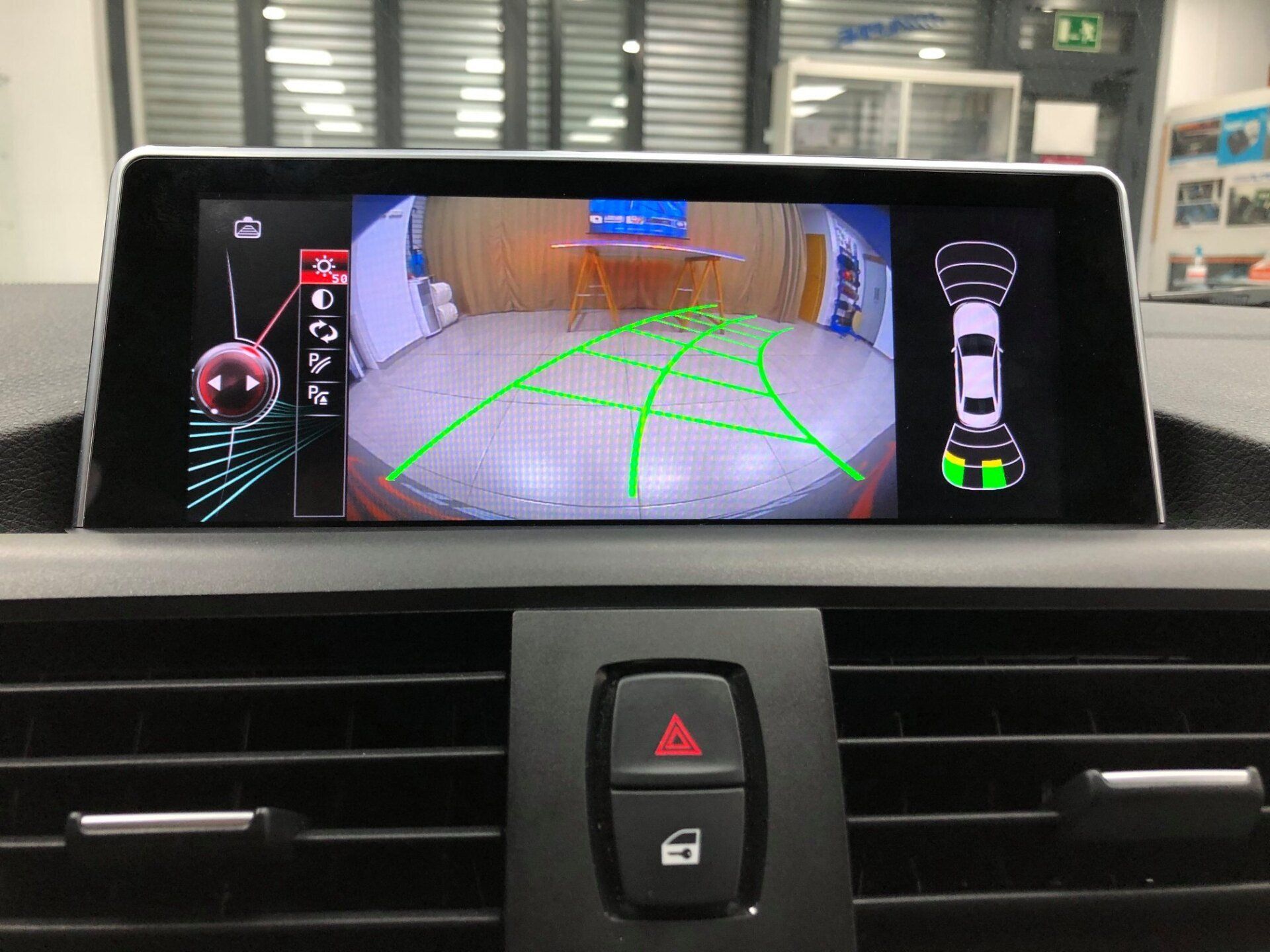 Interface de cámara trasera BMW