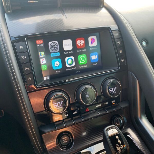 Interface de Carplay - Android auto para Jaguar