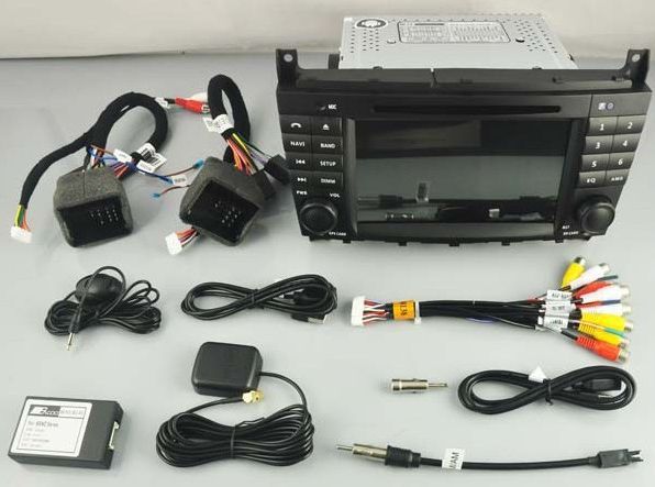 Pantalla Android 7 Mercedes C w203 y CLC Sportcoupe