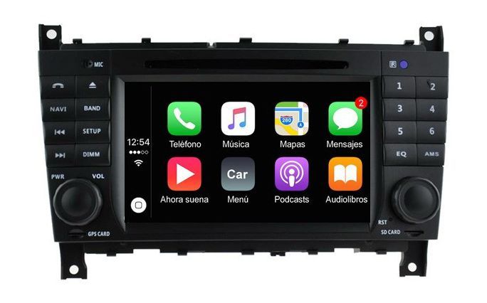 Pantalla Android 7 Mercedes C w203 y CLC Sportcoupe
