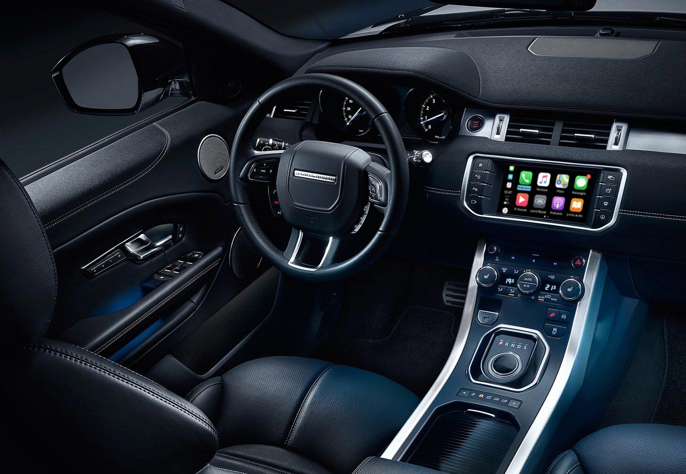 Interface de Carplay - Android auto para Land Rover