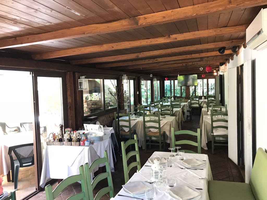 sala all'aperto