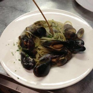 Spaghetti cozze e vongole